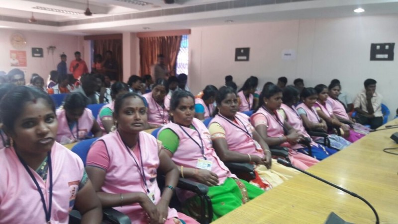 Certificate Distribution by Theni District Collect